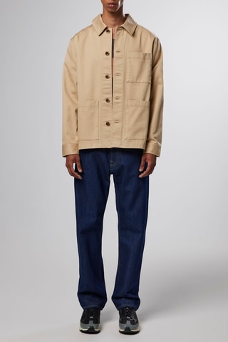 Sovracamicia in cotone bio - Kaki