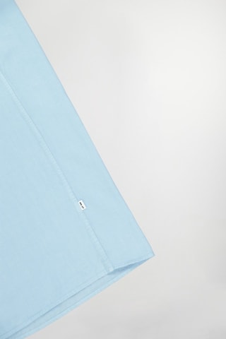 Camicia in lino Julio - Celeste