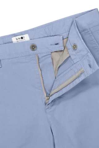 Shorts in cotone bio Crown - Celeste