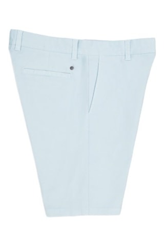 Shorts slim in cotone bio Crown - Bianco