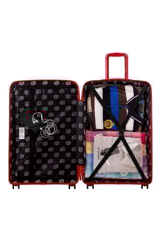 Valise grand volume (L) PP5 - Rouge - 75 cm - Cadenas TSA