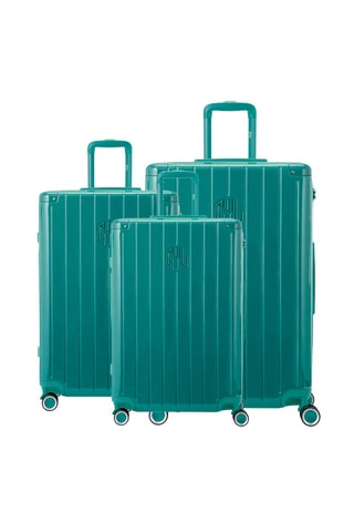 Set de 3 valises (S/M/L) Citadine - Vert - 55/65/75 cm - Cadenas TSA