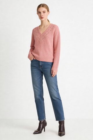Pull en laine Rosa - Rose