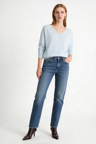 Pull en cachemire Thelmina - Ciel