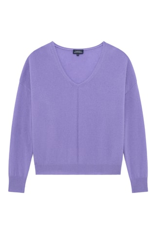 Pull en cachemire Thelmina - Mauve
