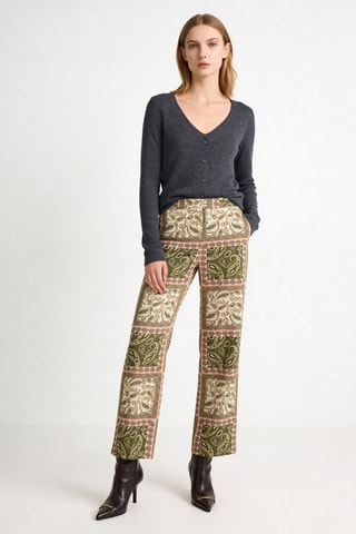 Gilet en laine Whitney - Gris foncé