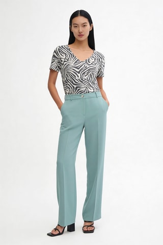 Pantalon droit Veronique - Vert