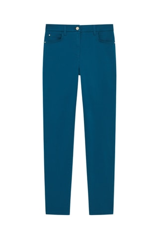 Pantalon slim Tony - Bleu canard