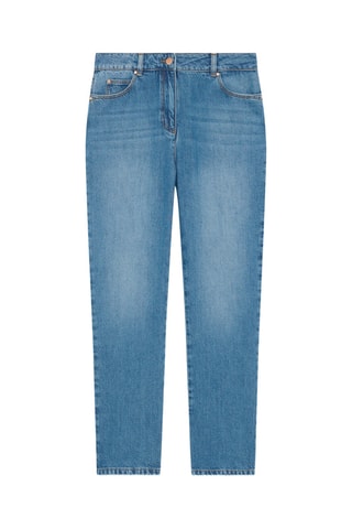 Jean droit 7/8 Poppy - Bleu