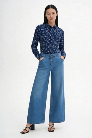 Jean droit Pastor - Bleu cobalt