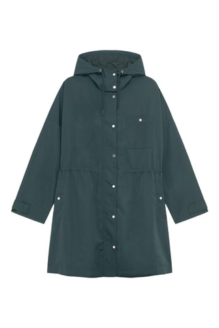 Parka à capuche Guarana - Vert foncé