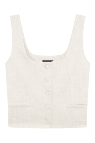 Veste sans manches Virevolte - Beige