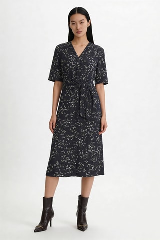 Robe longue Elisa - Noir