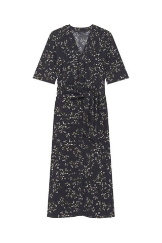 Robe longue Elisa - Noir