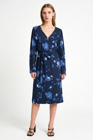 Robe droite Lena - Bleu