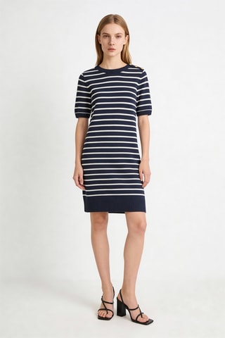 Robe pull Judith - Bleu marine