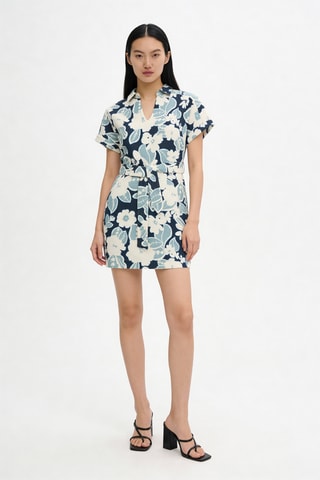 Robe droite Jokan - Bleu cobalt