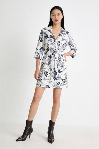 Robe droite Laurane - Ivoire