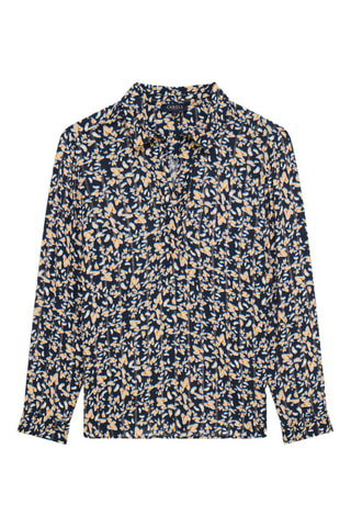 Chemisier droit Lovely - Bleu marine