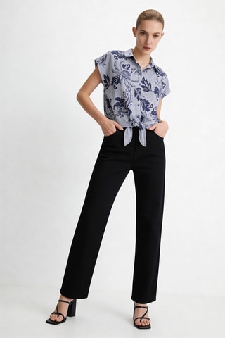 Chemisier Livio - Bleu