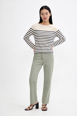 T-shirt droit Cassandre - Bleu marine