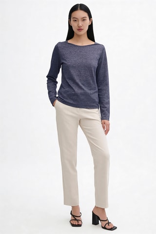 T-shirt droit Jade - Bleu marine