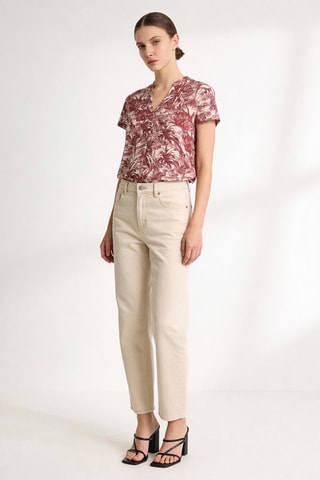 Blouse Kat - Bordeaux