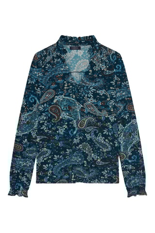 Blouse Tiltana - Bleu canard