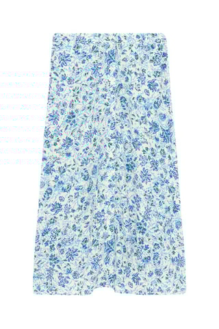 Jupe longue Diane - Bleu cobalt