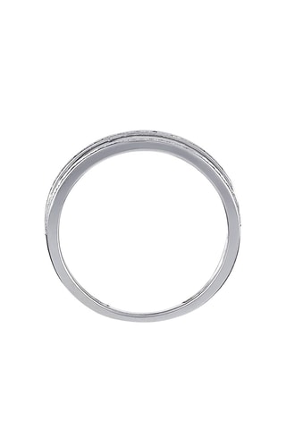 Bague Il n'y a que toi qui rime avec moi - Or blanc et diamants