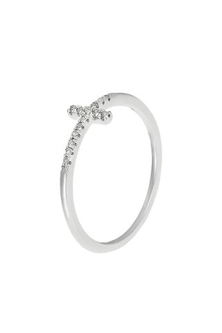 Bague Christiane - Or blanc et diamants