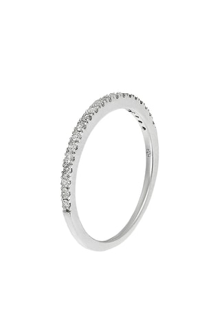 Alliance Délice - Or blanc et diamants