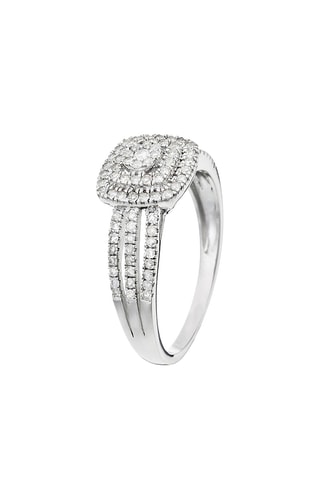 Bague Moromba - Or blanc et diamants
