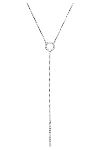 Collier Brescia - Or blanc et diamants