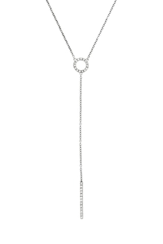 Collier Brescia - Or blanc et diamants