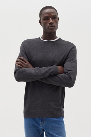 Jersey - Gris oscuro jaspeado