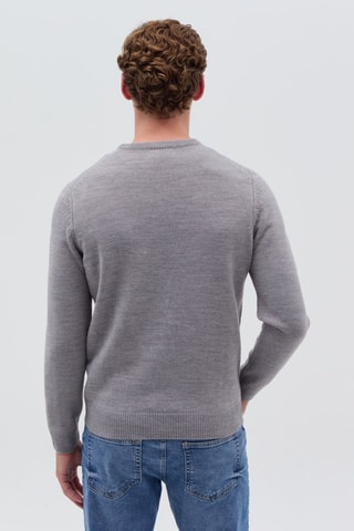 Jersey - Gris claro jaspeado