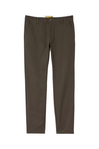 Pantalón chino regular fit - Caqui