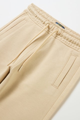 Pantalón de chándal de algodón orgánico - Beige