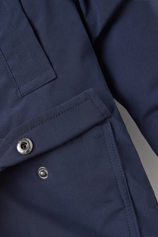 Parka con capucha - Azul marino