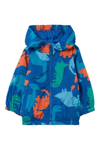 Chaqueta con capucha - Azul cobalto