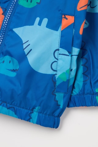 Chaqueta con capucha - Azul cobalto