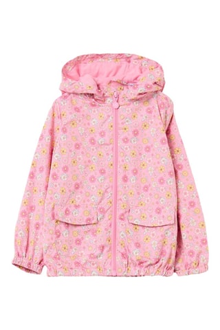 Chaqueta con capucha - Rosa