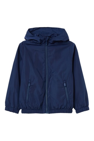 Chaqueta con capucha - Azul marino