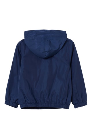 Chaqueta con capucha - Azul marino