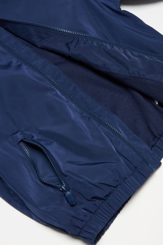 Chaqueta con capucha - Azul marino