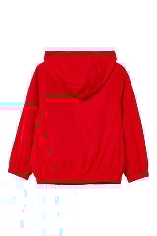 Chaqueta con capucha - Rojo