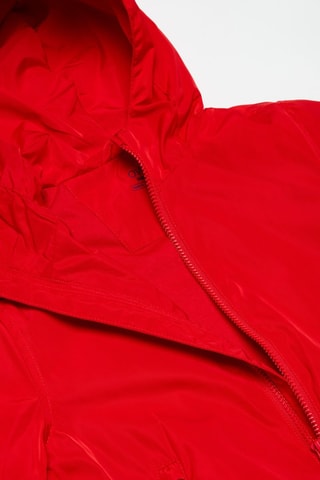 Chaqueta con capucha - Rojo