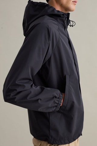 Chaqueta con capucha - Azul noche