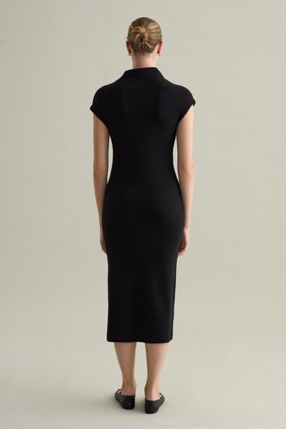 Vestido de tubo - Negro